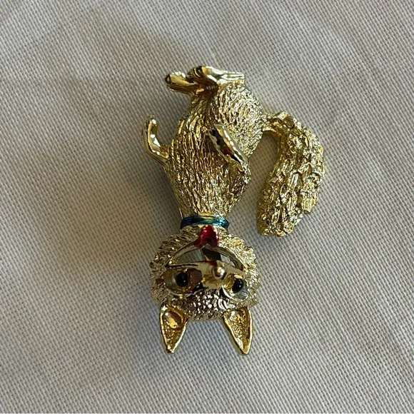 LAUGHING FOX VINTAGE GERRYS BROOCH - Picture 3 of 8